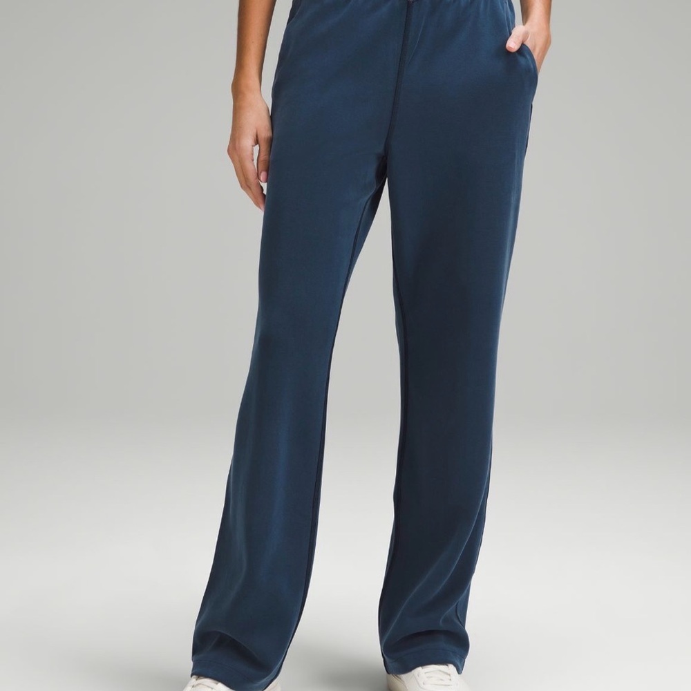 Women's Navy Blue Lululemon Softstreme High Rise Pants